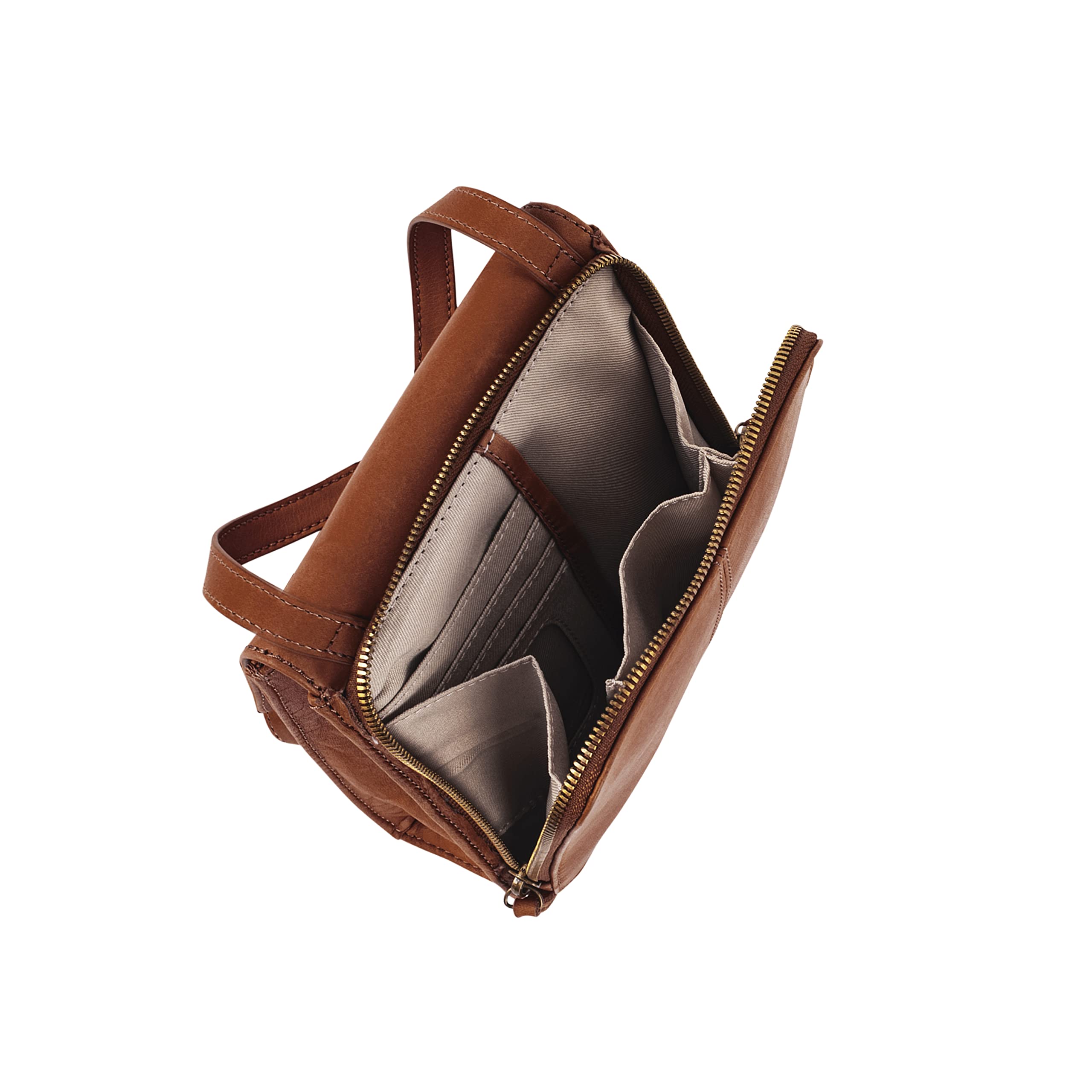 Genuine Leather Crossbody Bag for Women - American Made Kansas Handbag with Adjustable Straps & Multi-Pockets | Perfect for Travel, Shopping & Everyday Use