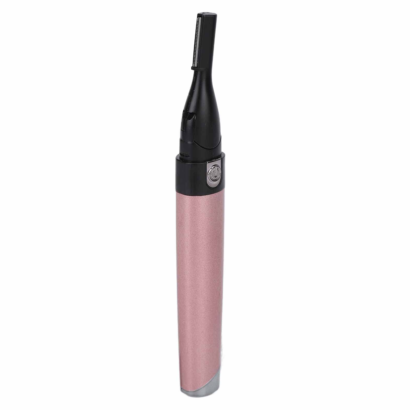 Electric Eyebrow Epilator for Women - Waterproof Facial Hair Remover & Eyebrow Trimmer, Portable Travel Size (Pink) | Perfect for Home Use, Travel & On-the-Go Grooming