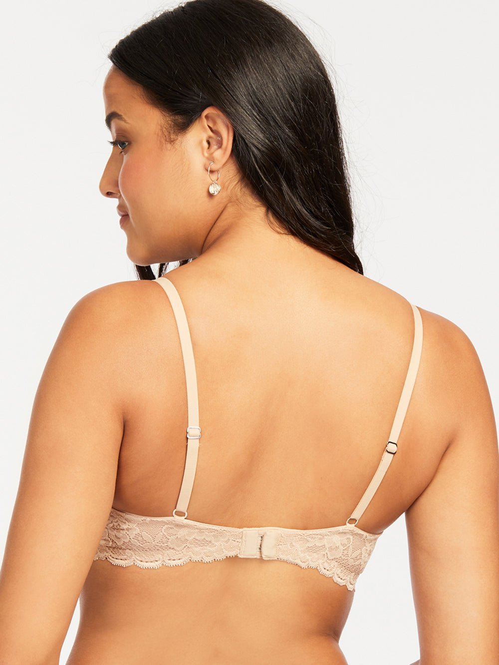 Montelle Flirt Demi Lace Bra - Comfortable Underwire Bra with Stretch Lace for Women | Perfect for Everyday Wear, Date Nights & Special Occasions
