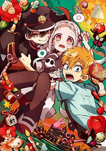 Toilet-Bound Hanako-Kun Anime Poster - Japanese Manga Wall Art Print for Bedroom, Living Room & Office Decor - Perfect Gift for Anime Fans & Collectors