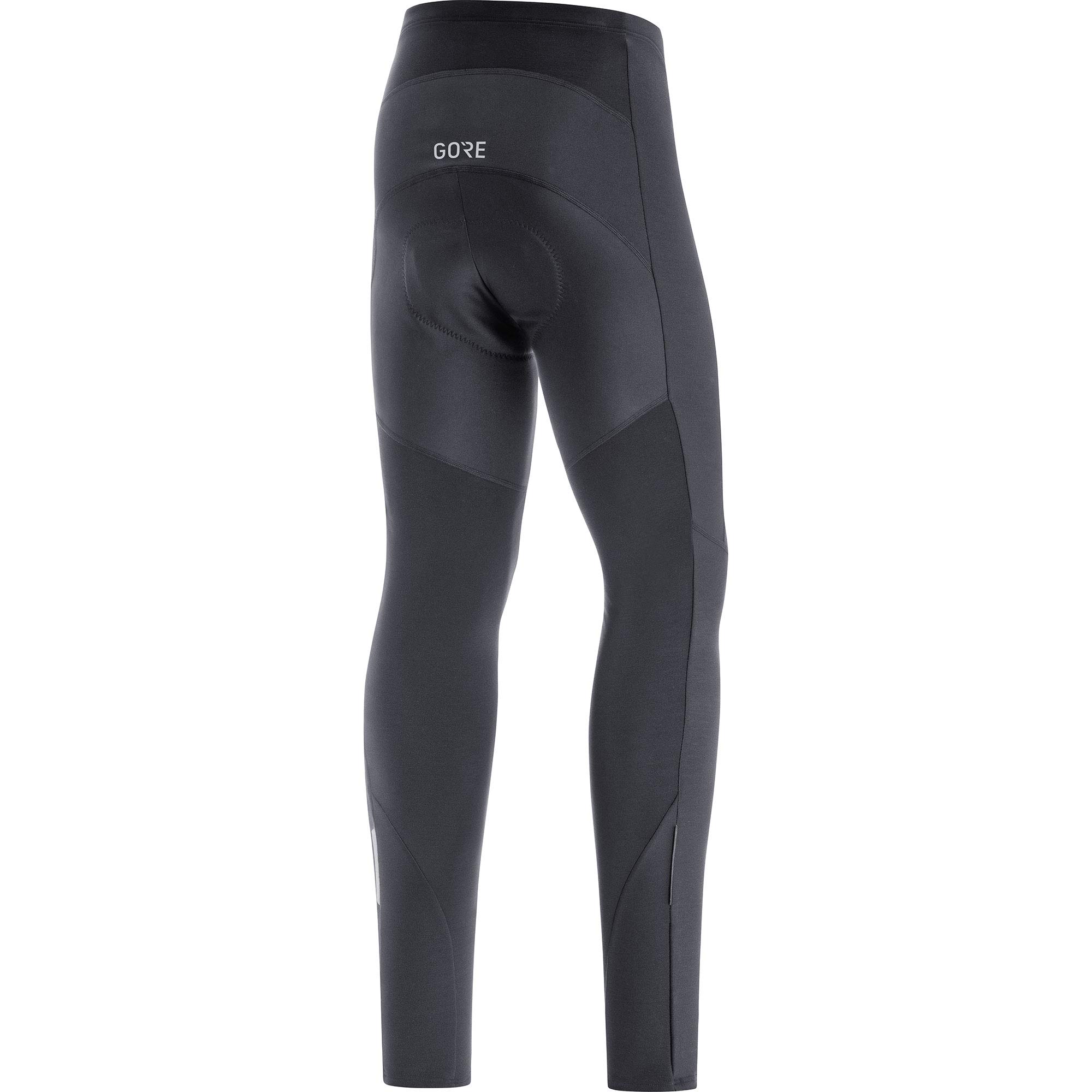 GORE WEAR Men's Thermal Cycling Tights with Seat Pad - Windproof & Breathable C3 Gore-TEX INFINIUM Pants for Winter Bike Riding & Outdoor Sports