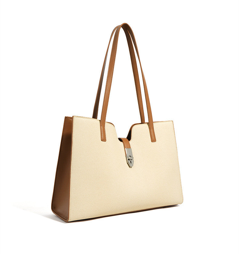 Stylish & Durable Everyday Tote Bag for Women - Waterproof Large Capacity Shoulder Bag - Perfect for Work, Shopping, Travel & Beach