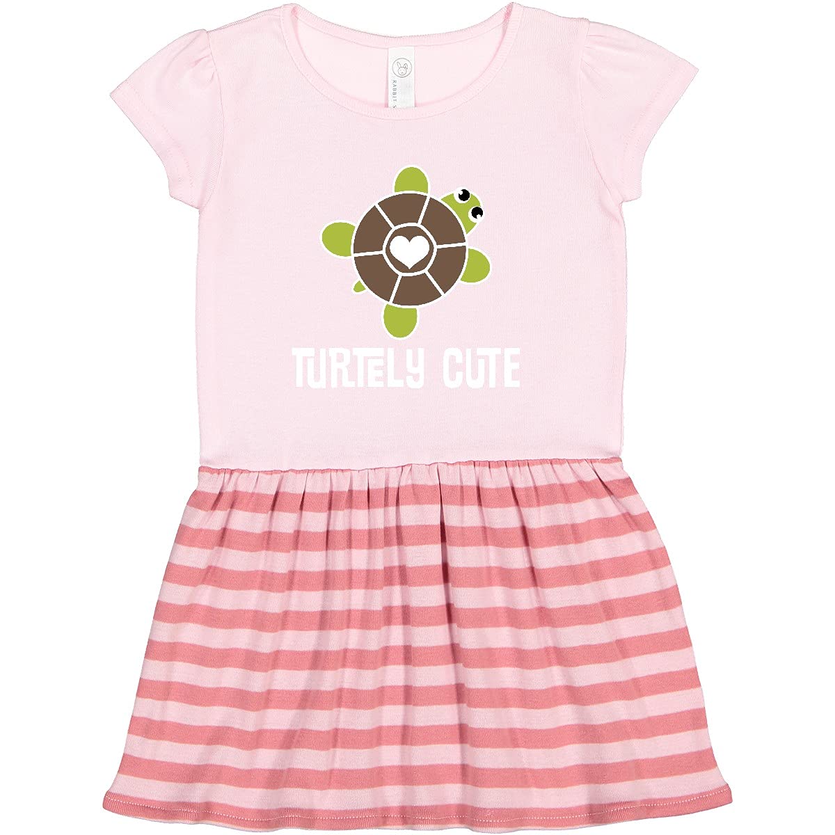 Inktastic Turtley Cute Girl Turtle Toddler Dress - Adorable Baby Girl Outfit for Birthday, Photo Shoots & Casual Wear