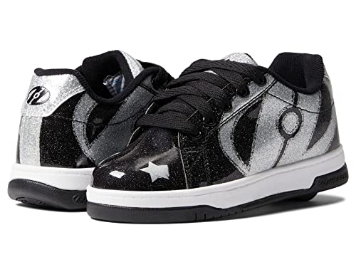 Black/Silver Glitter
