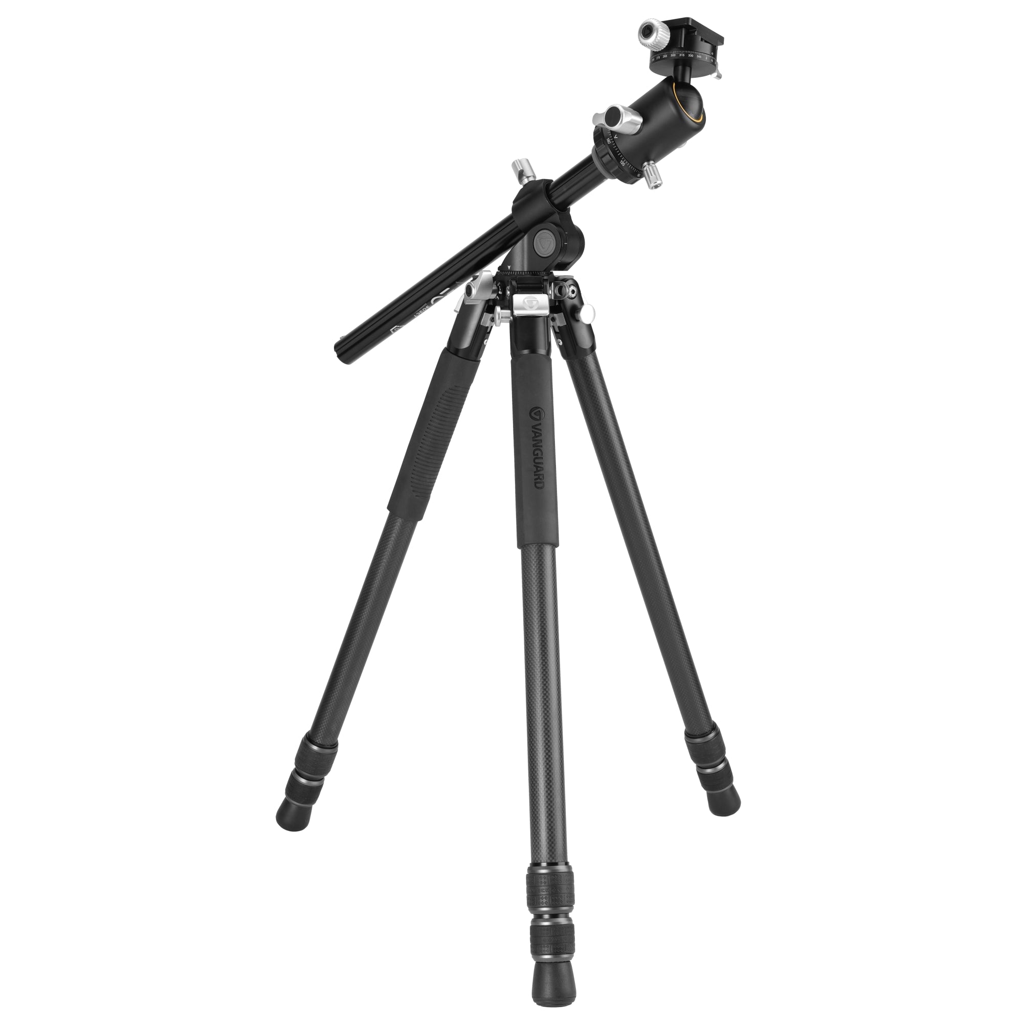 VEO 3+ 303CBS Carbon Fiber Tripod with Dual Axis Ball Head - Professional Camera Tripod for Photography, Videography, Travel & Outdoor Shooting