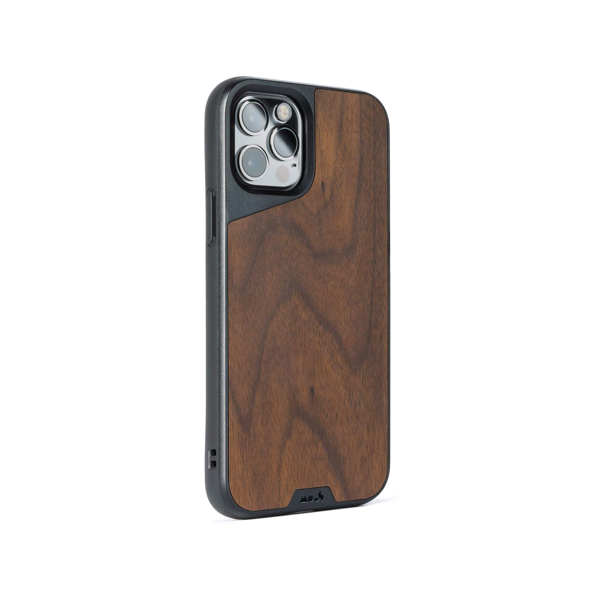 Premium Mous Limitless 4.0 Walnut Wood Phone Case for iPhone 12 Pro Max | MagSafe Compatible | Eco-Friendly Packaging | Perfect for Outdoor Adventures & Daily Protection
