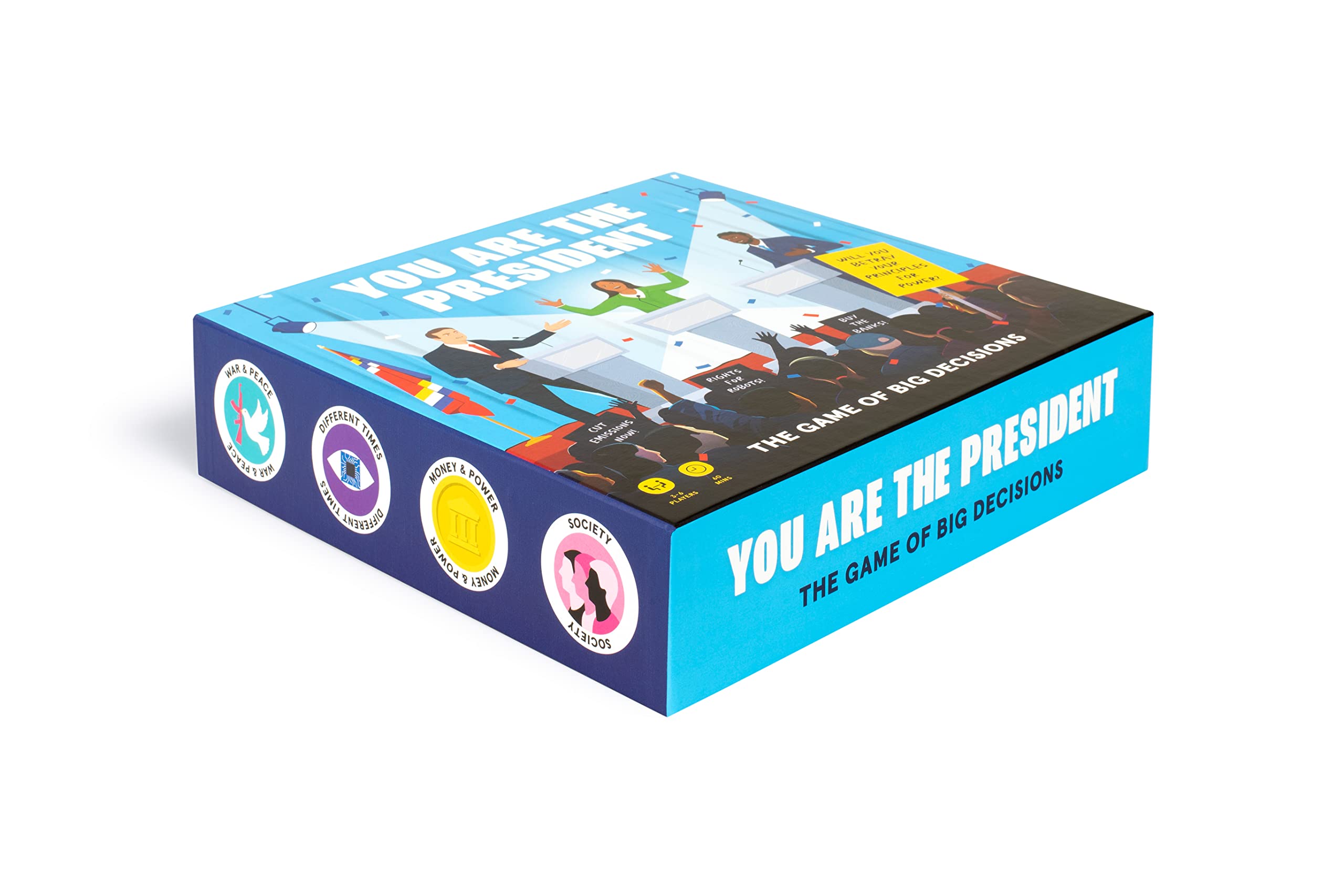 You Are The President - Strategic Decision-Making Board Game for Adults & Teens | Fun Political Simulation Game for Parties & Family Game Nights | Laurence King Publishing
