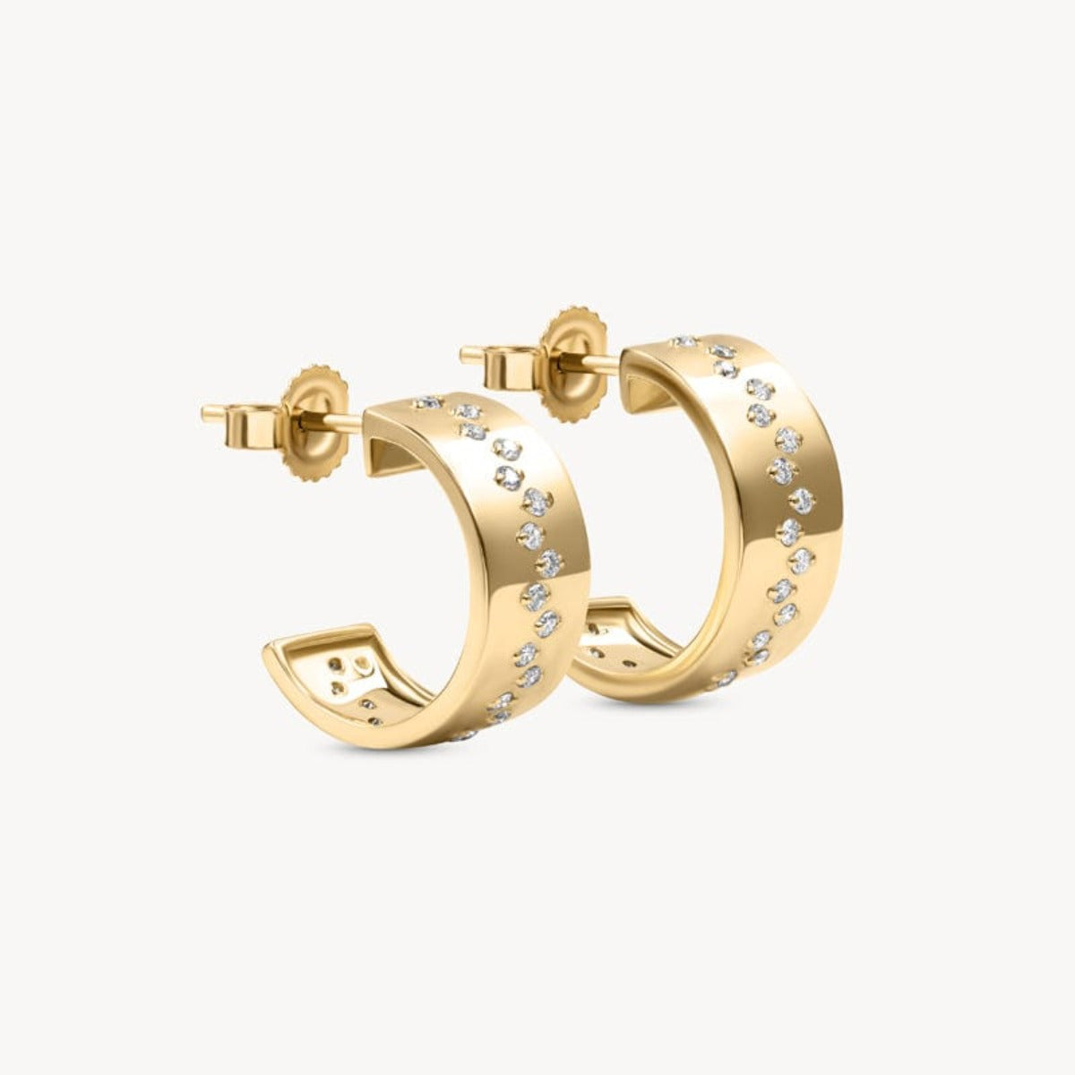 Diamond Stream Cuff Earrings for Women – Elegant Dangle Earrings for Parties, Weddings & Special Occasions