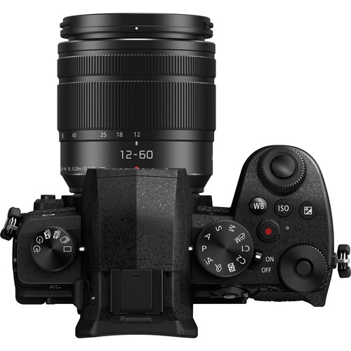 Panasonic Lumix G95 20.3MP 4K Mirrorless Camera with 12-60mm Lens Kit - Perfect for Vlogging, Travel & Photography