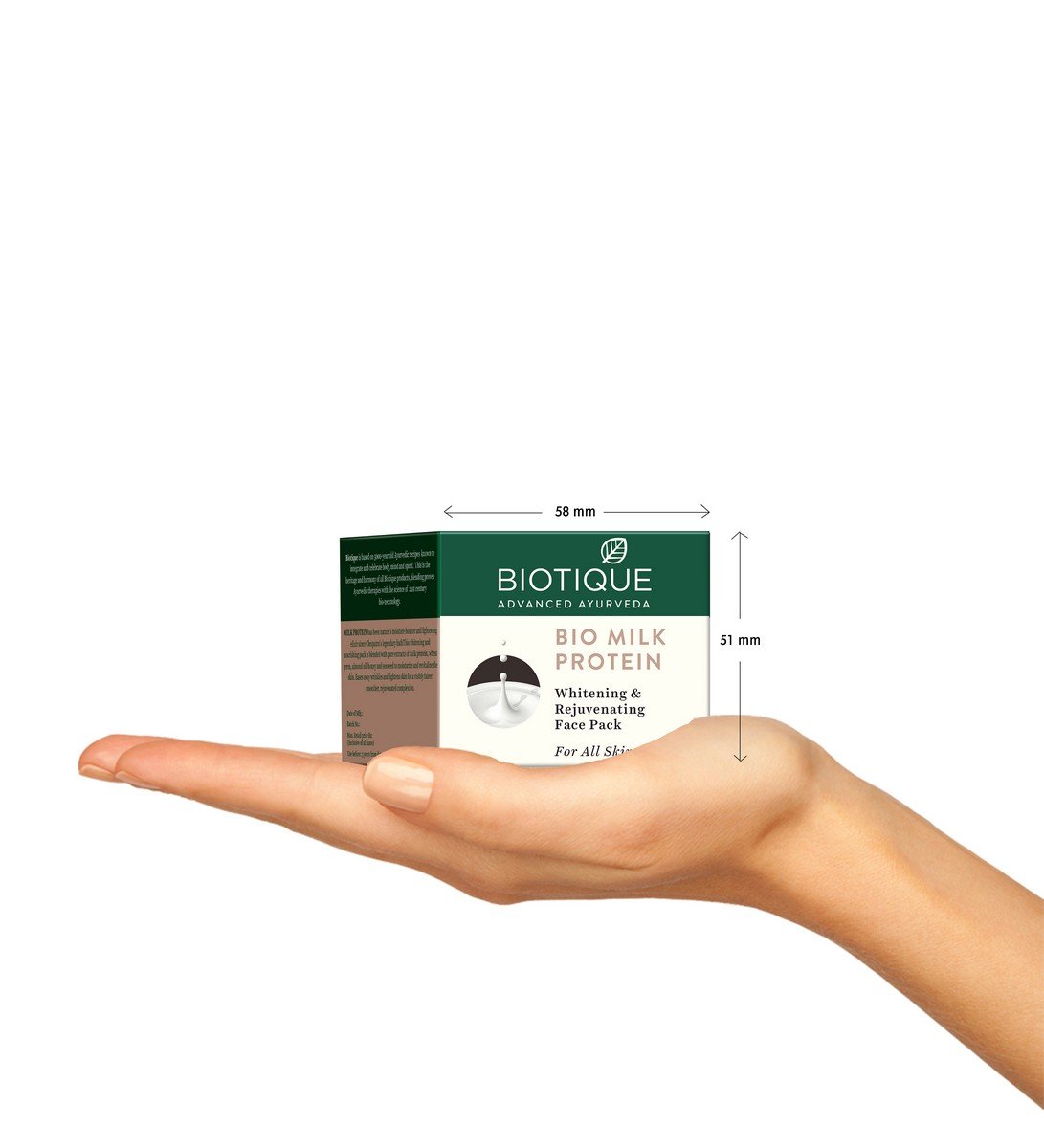Biotique Bio White Advanced Fairness Face Wash 150ml & Bio Milk Protein Whitening Rejuvenating Face Pack 50g - Natural Skincare for All Skin Types - Brightening & Hydrating Daily Routine for Glowing Skin
