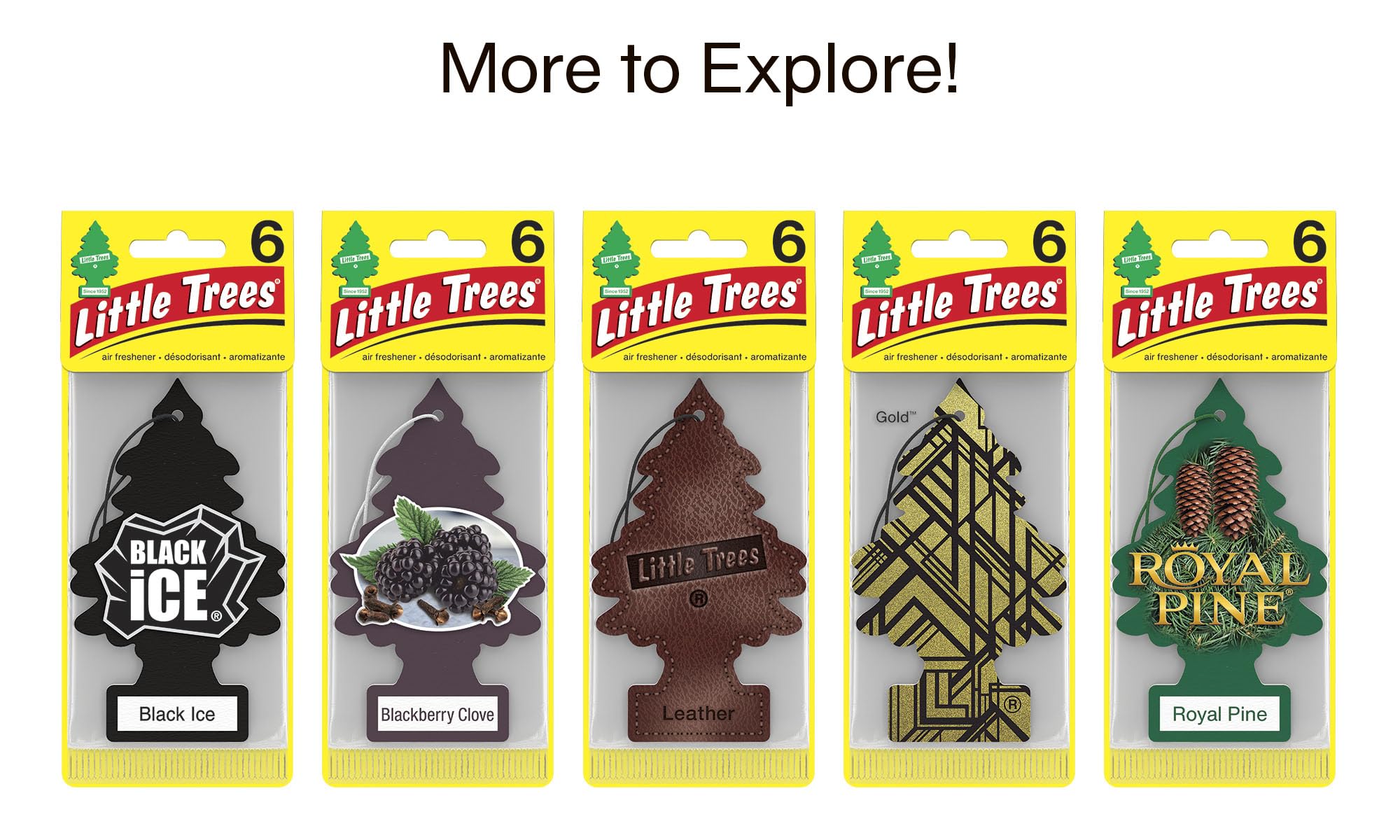 Little Trees Air Fresheners - 24 Pack Hanging Car Air Freshener for Long Lasting Fragrance | Eliminate Odors in Vehicles, Home, Office & Small Spaces | Fresh Scent for Cars, Closets, Bathrooms & More