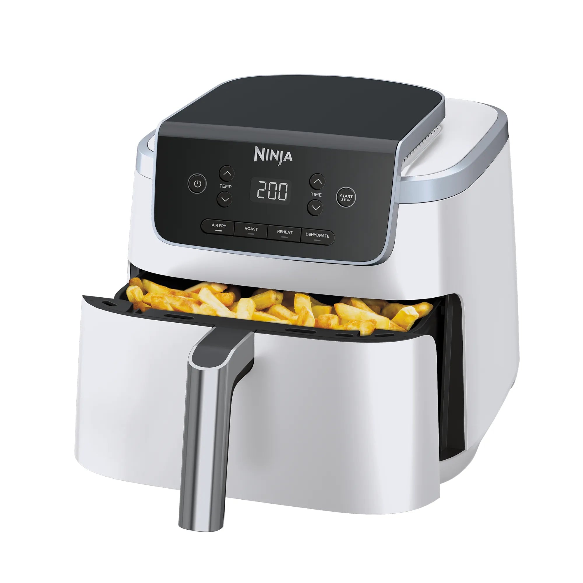 Ninja Air Fryer 4.7L Pro - Large Capacity Digital Air Fryer for Healthy Cooking | Perfect for Frying, Baking, Roasting & Reheating | Ideal for Family Meals & Quick Snacks