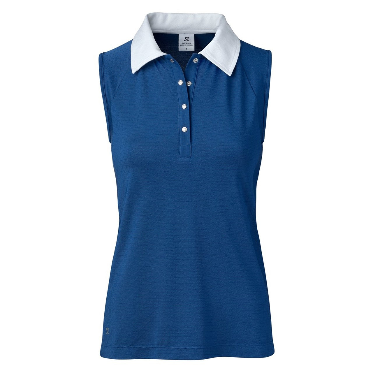 Women's Golf Polo Shirt - Breathable Daily Sports Carol Night Blue Performance Top for Golf & Active Wear