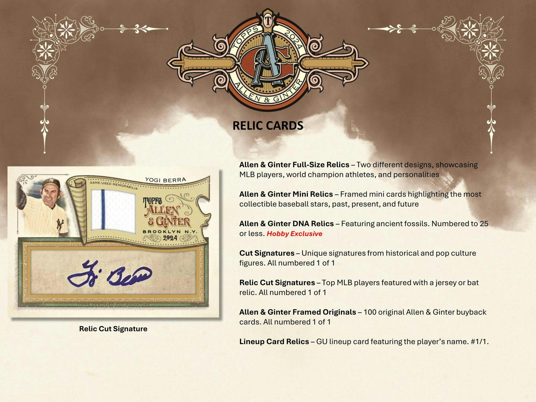 2024 Topps Allen & Ginter Baseball Hobby Box - 24 Packs with Exclusive Baseball Cards for Collectors & Fans - Perfect for Trading, Displaying & Investment