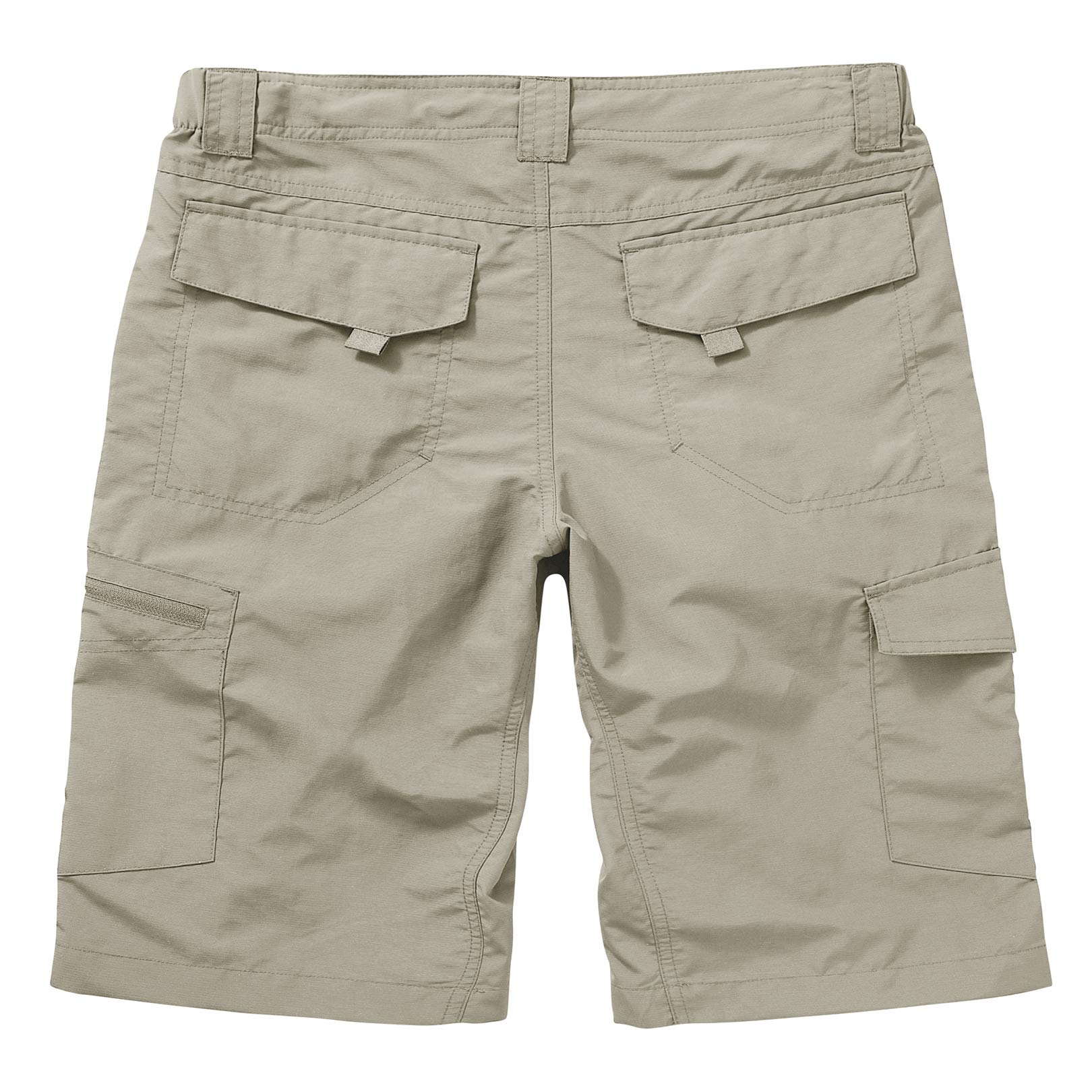 **Men's Quick-Dry Lightweight Hiking Shorts with Stretch Waist & Cargo Pockets - Perfect for Outdoor Adventures, Fishing, and Travel**