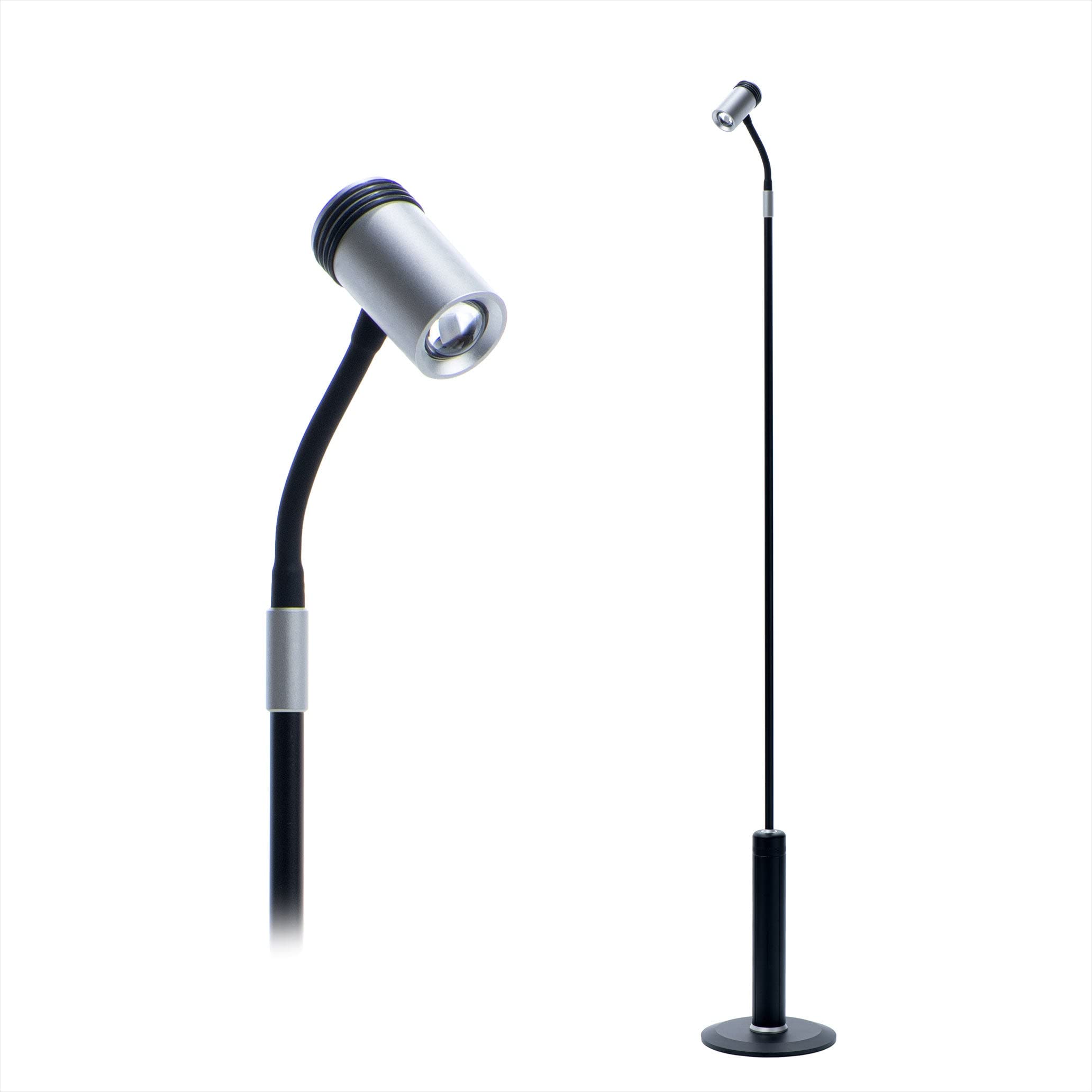 Rechargeable Cordless LED Light - Portable Reading Light for Books, Crafts, BBQ Grilling, Home & Office Use | Hands-Free Task Lighting Solution