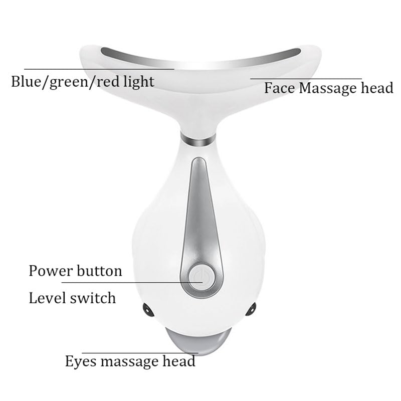 **Face Tightening & Lifting Device - Double Chin Reducer Machine for Sagging Skin & Jawline Contouring - At-Home Beauty & Anti-Aging Solution**