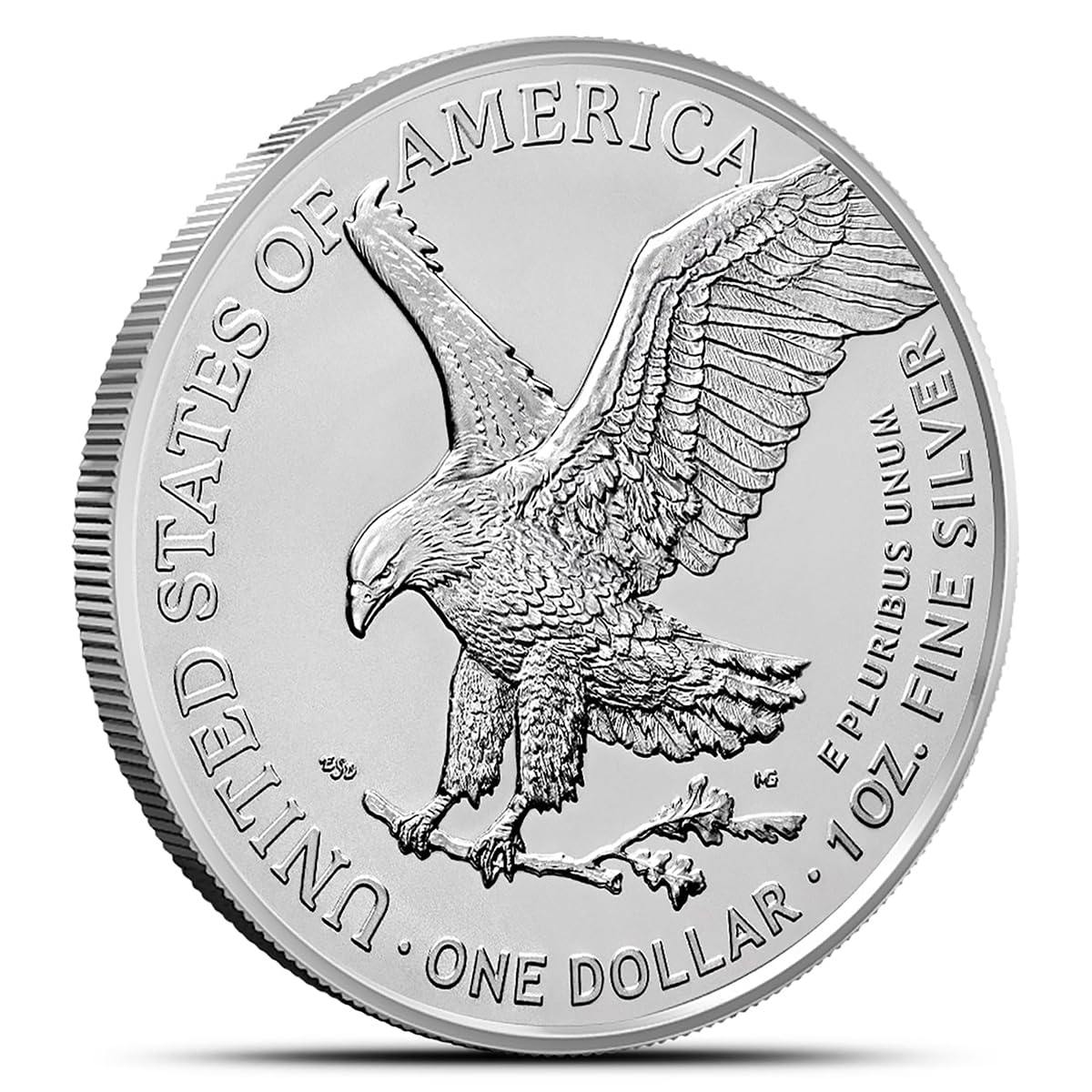 2025 American Silver Eagle 1 oz .999 Fine Silver Coin - US Mint Uncirculated with Graduation Commemorative Holder - Perfect Graduation Gift & Silver Investment for Collectors