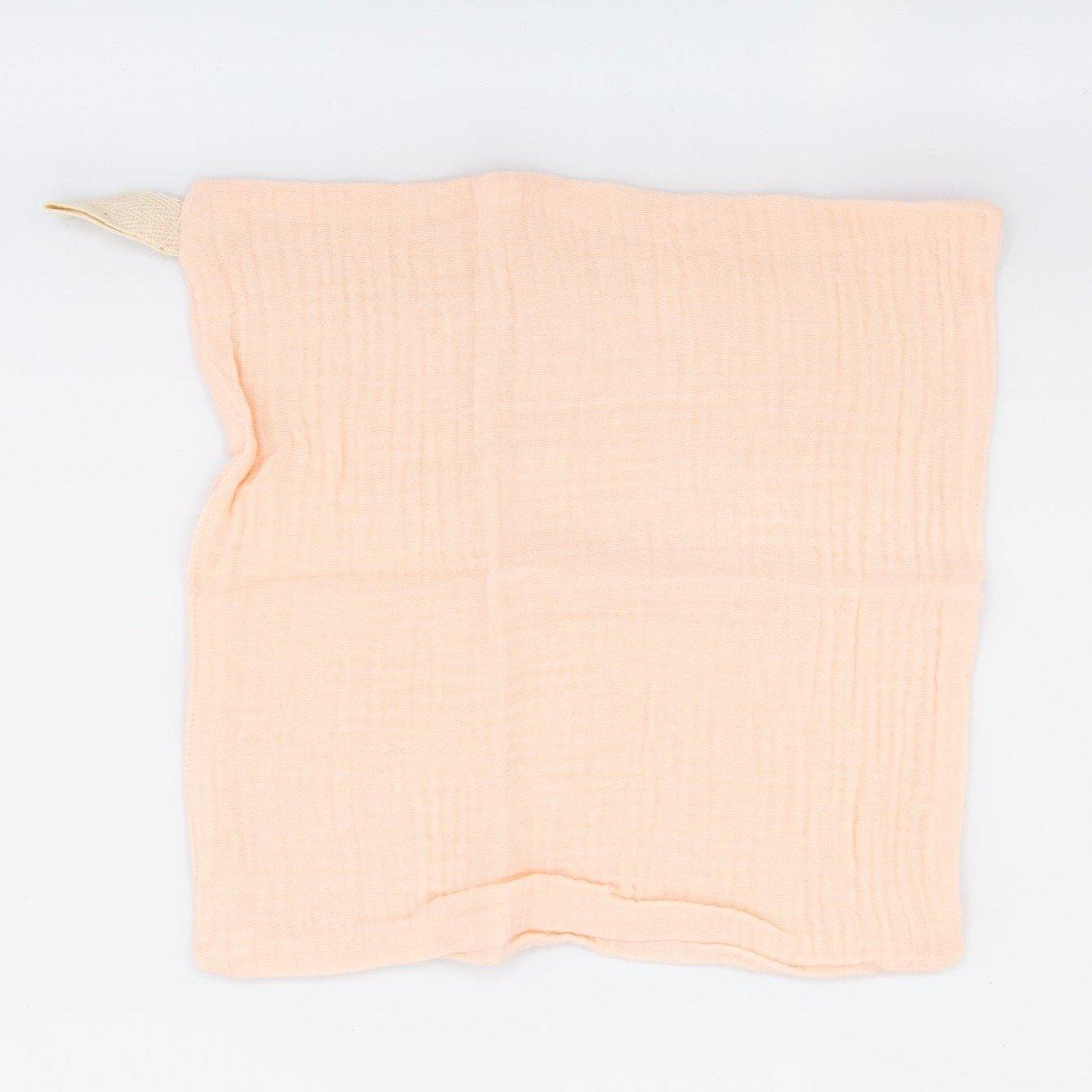 Soft Cotton Muslin Pacifier Lovey with Loop - Soothing Baby Blanket for Sleep & Comfort - Perfect for Newborns, Infants & Toddlers - Nursery, Travel & Cuddle Time Essential