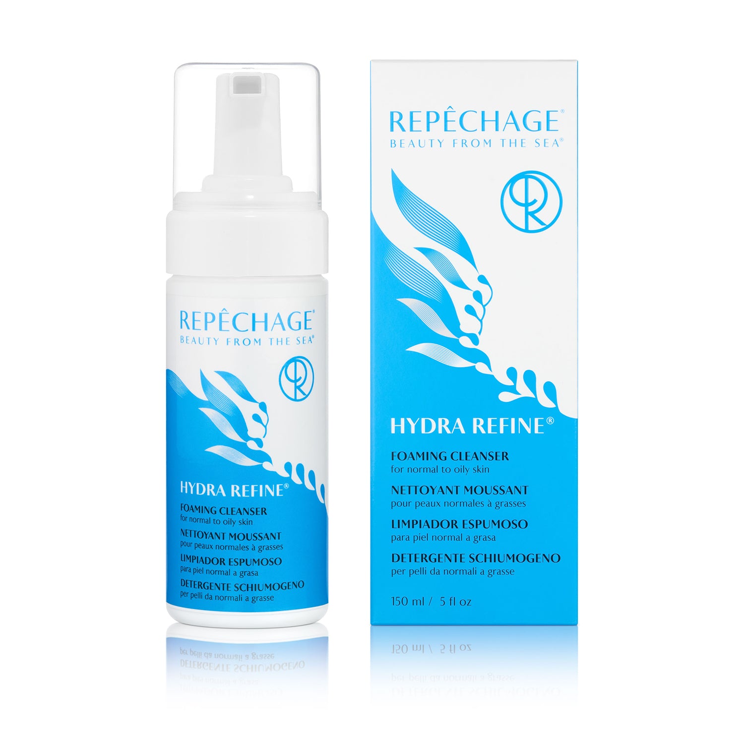 Hydra Refine® Foaming Cleanser - Gentle Face Wash for All Skin Types | Deep Cleansing & Hydrating | Perfect for Daily Skincare Routine & Makeup Removal