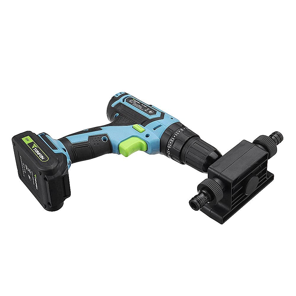 DIMENXONG Electric Drill Pump - Portable Self-Priming Transfer Pump for Water, Oil & Fluids - DIY & Tool Essentials for Home, Workshop & Automotive Use
