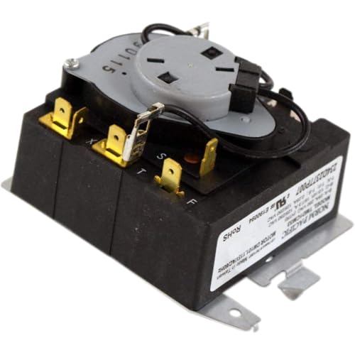 WE4M532 Replacement Dryer Timer for GE Models AP5788219 PS8746223 - Compatible with GE Dryers for Home Laundry Use