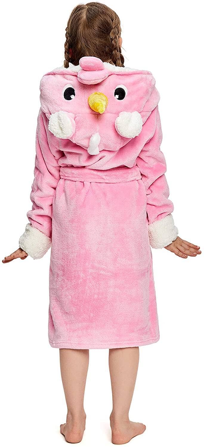 Soft & Cozy Princess Unicorn Bathrobe for Kids - Fast Priority Shipping - Perfect for Birthday Gifts, Spa Days & Bedtime Comfort