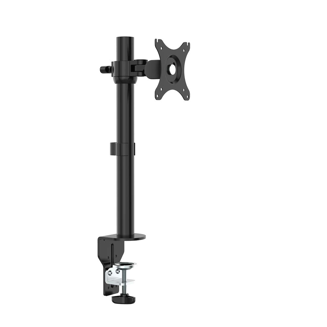 ThingyClub® Adjustable Aluminum Universal Full Motion Monitor Mount Stand - Ergonomic Desk Arm Bracket for 13-32 inch Screens - Perfect for Home Office, Gaming & Workspace Setup