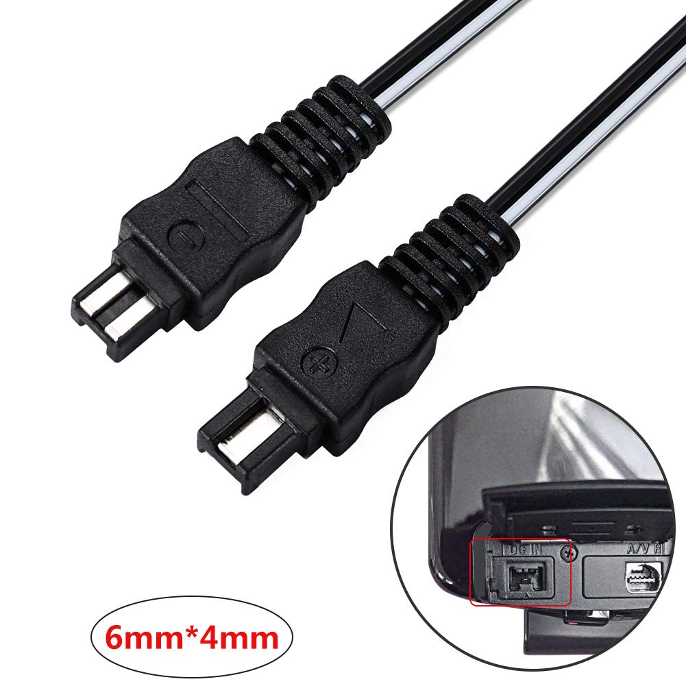 Original AC Adapter Replacement for Sony AC-L200 Charger (Black A6) - Power Supply for Sony Cameras, Video Recorders & Electronic Devices - Perfect for Travel, Studio & Home Use