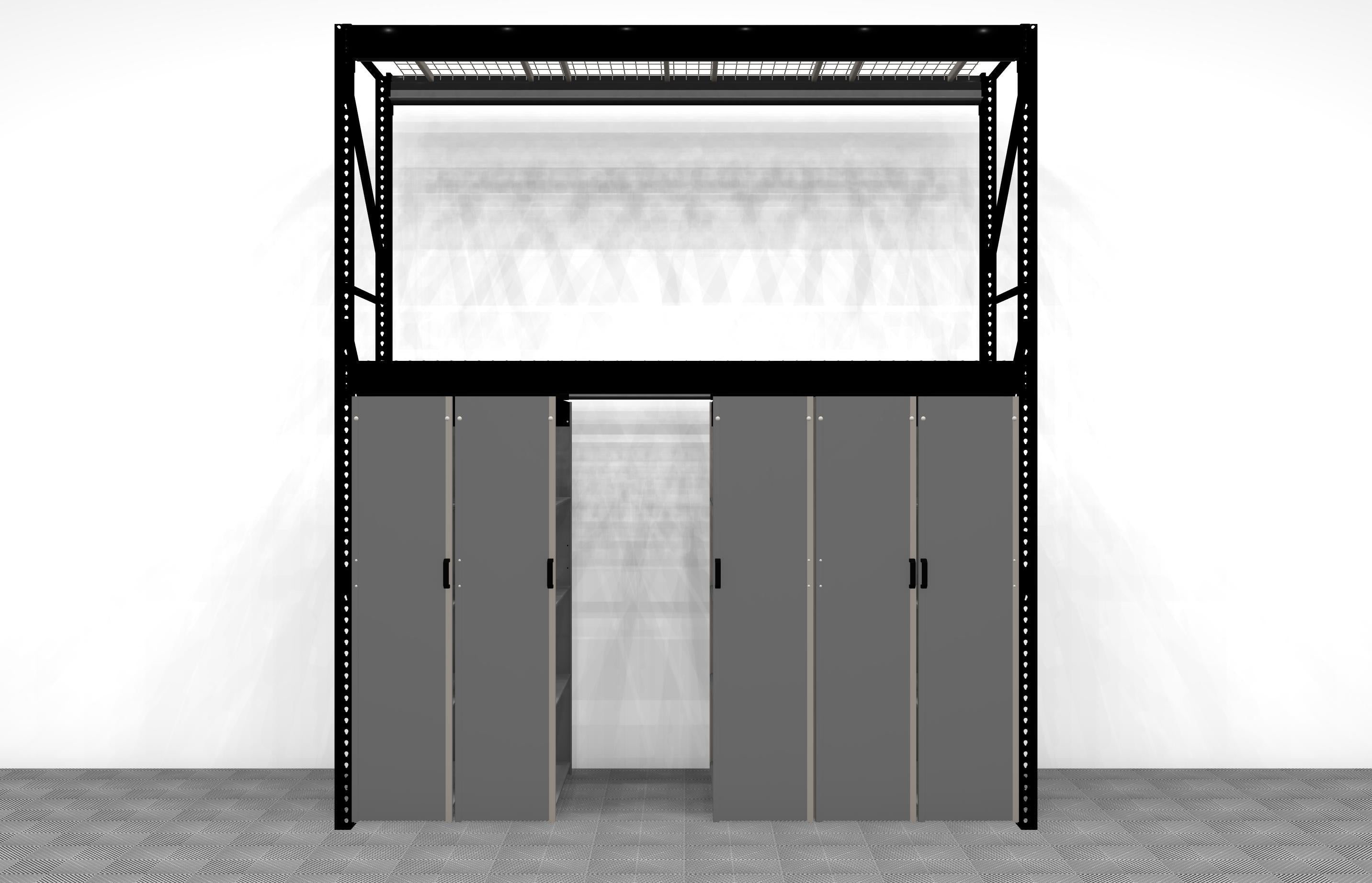 Levrack Heavy Duty Storage Shelving Units - Durable Metal Shelves for Garage, Warehouse & Home Organization