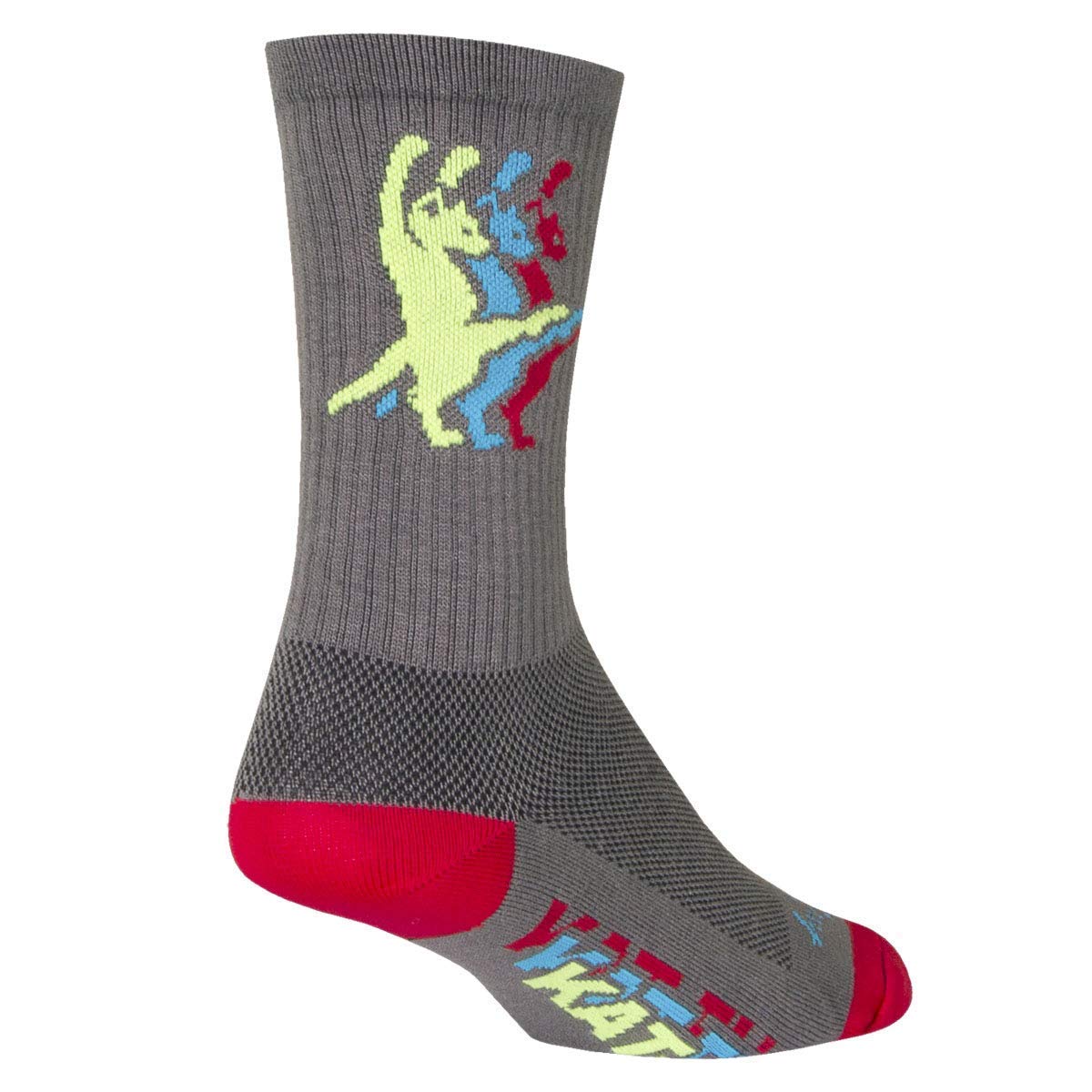 SockGuy Men's Athletic Running Socks - Breathable Cushioned Workout Socks for Jogging, Gym & Sports - Comfortable Performance Socks for Active Lifestyle