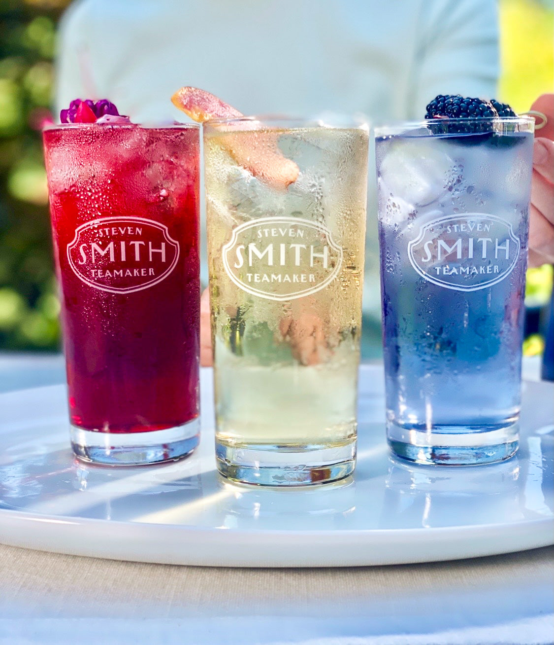 Premium Summer Iced Tea Celebration Kit - Refreshing Tea Party Set with Glasses & Infuser - Perfect for Backyard BBQs, Pool Parties & Picnics