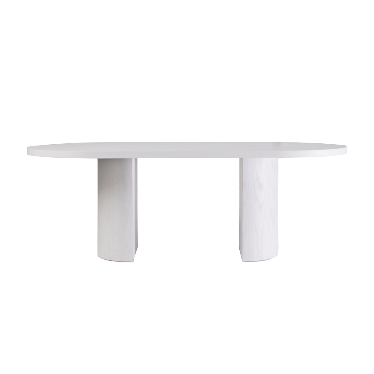 Stylish Desert Moon Oval Dining Table - Modern Wooden Kitchen Table for 6 - Perfect for Family Dinners & Entertaining Guests