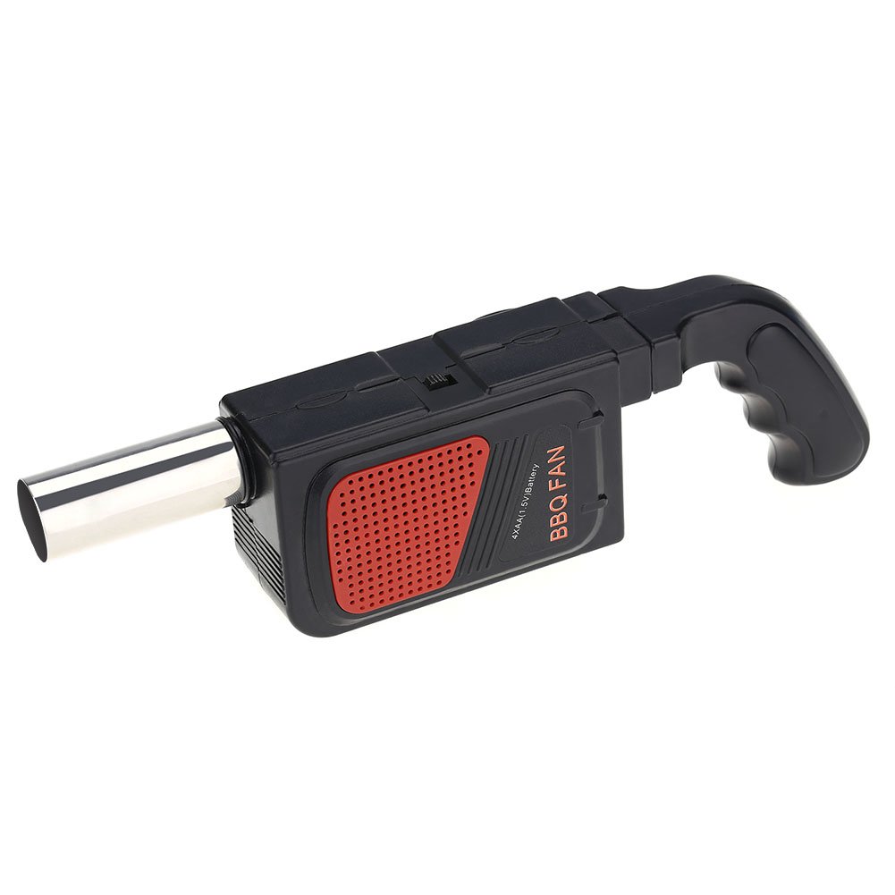 Portable Electric BBQ Air Blower - Handheld Grill Fan for Outdoor Camping, Picnics & Backyard Barbecues | Perfect for Charcoal Grills, Smokers & Fire Pits