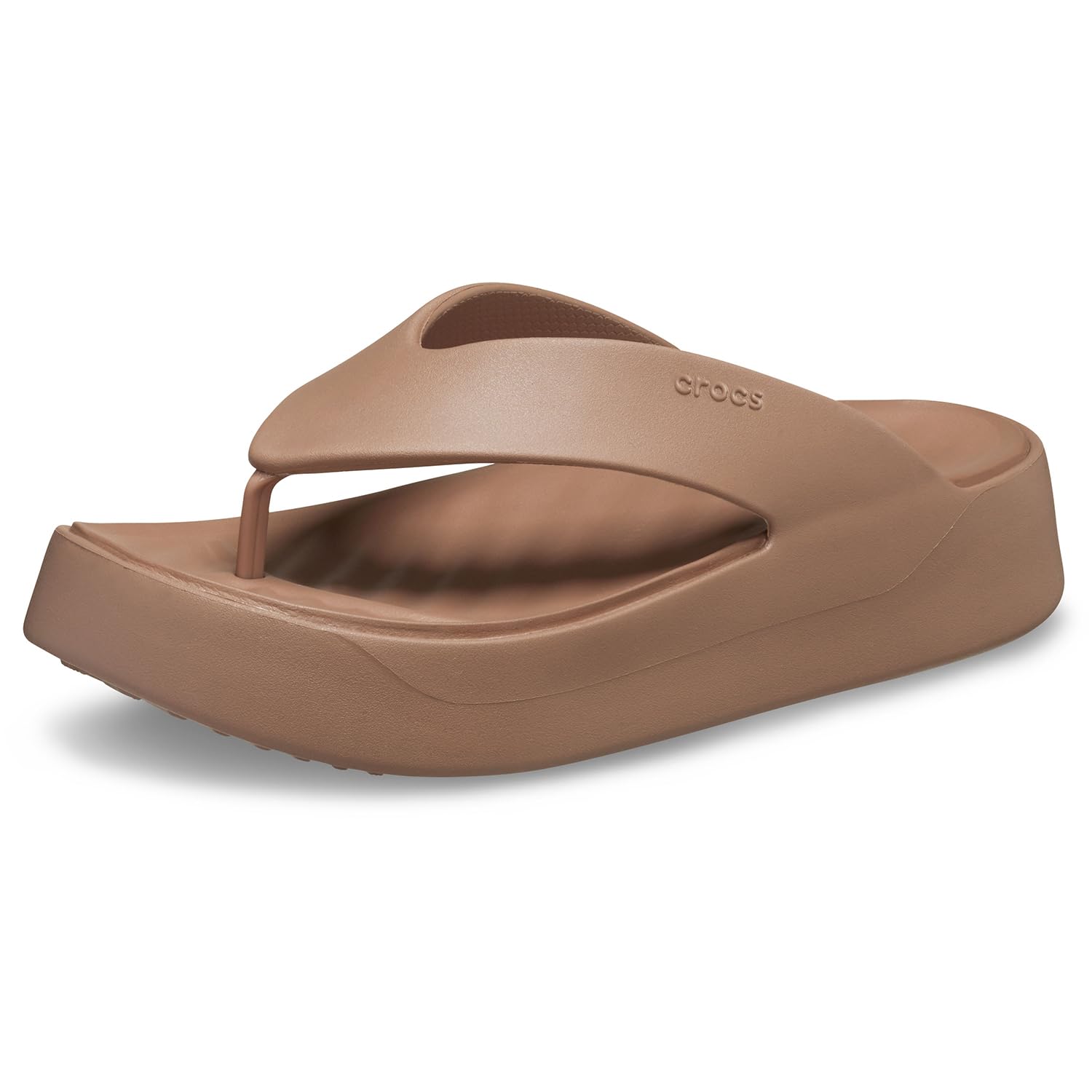 Crocs Women's Getaway Platform Flip Flops - Comfortable Slip-On Sandals for Beach, Pool & Summer Vacations | Lightweight & Cushioned Footwear