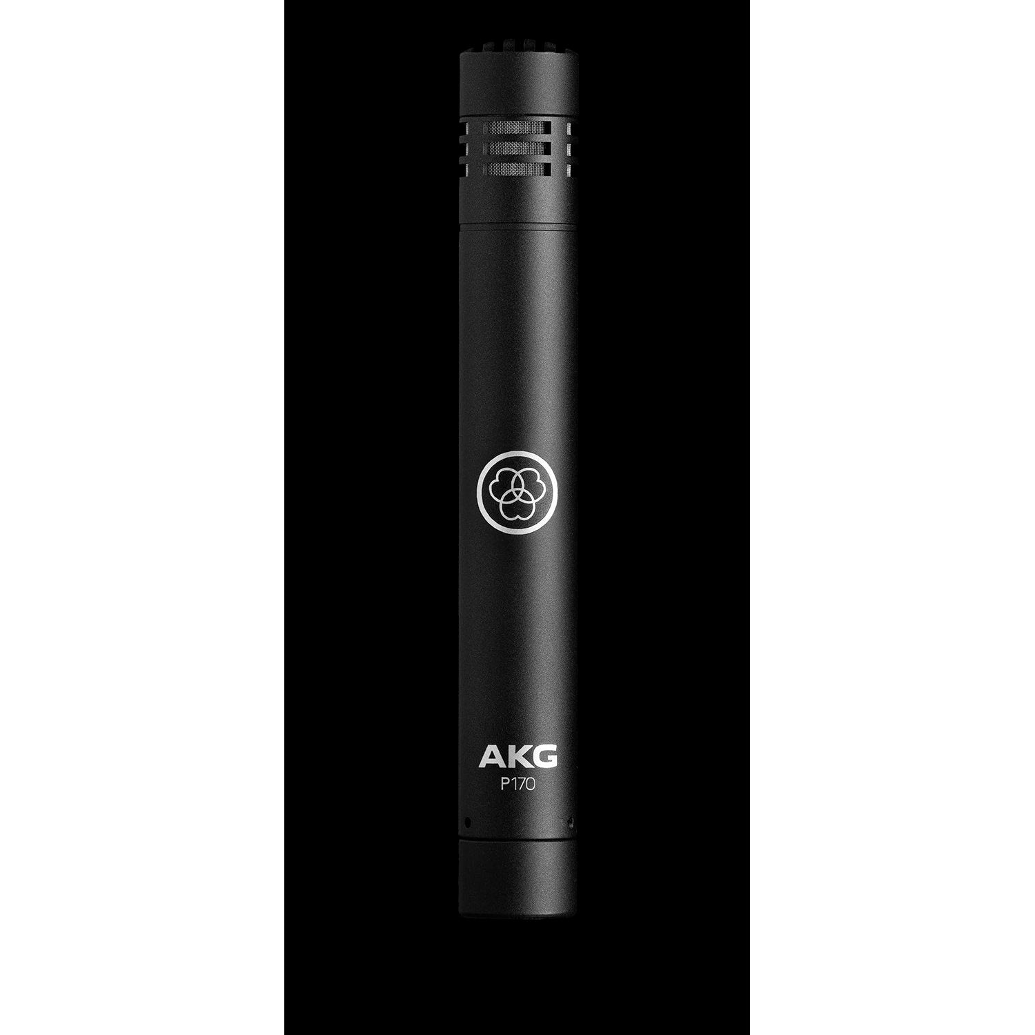 AKG P170 Professional Studio Condenser Microphone with XLR Connection - Black | Perfect for Podcasting, Voice Overs & Music Recording