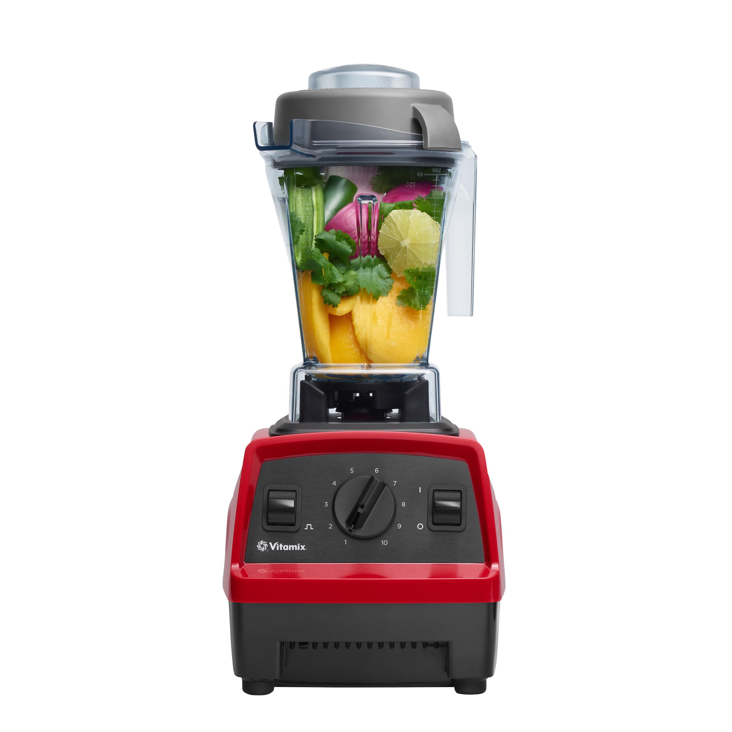 Vitamix E310 Explorian Blender - Professional-Grade 48 oz. Countertop Blender for Smoothies, Soups & Nut Butters - Red High-Performance Kitchen Appliance for Home & Commercial Use