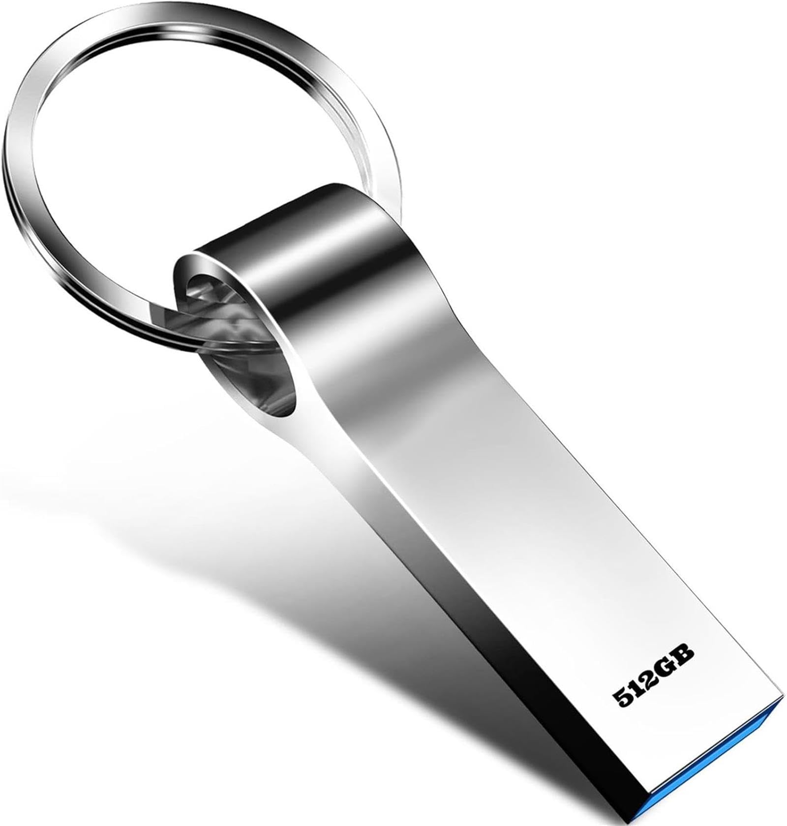 512GB USB 3.0 Flash Drive - High Speed Metal Waterproof USB Stick, Portable Thumb Drive for PC/Laptop/Tablet/Car - Perfect for Data Storage, File Transfer & Backup (Destuu Brand)