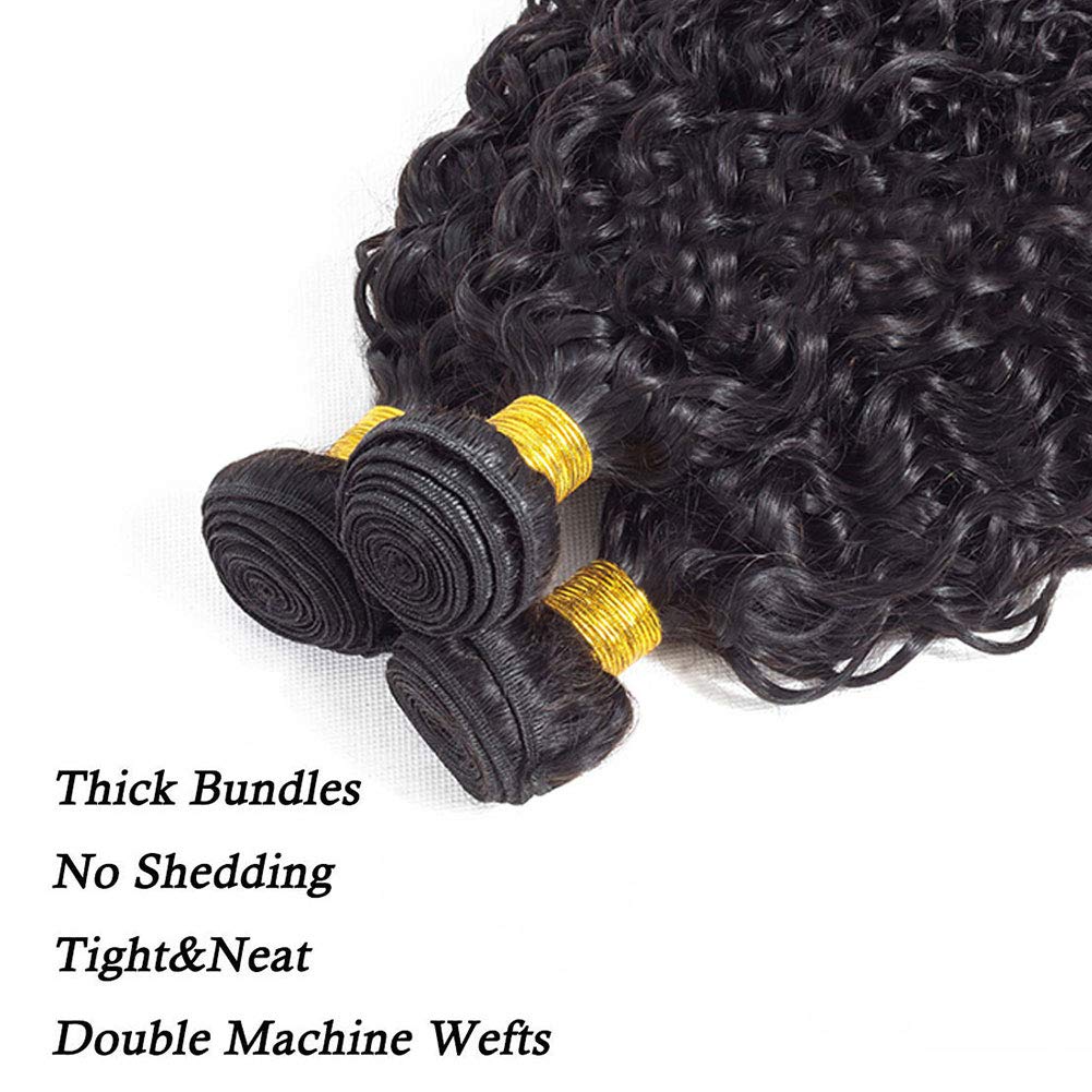 12A Brazilian Curly Human Hair Bundles - 3 Pack 16
