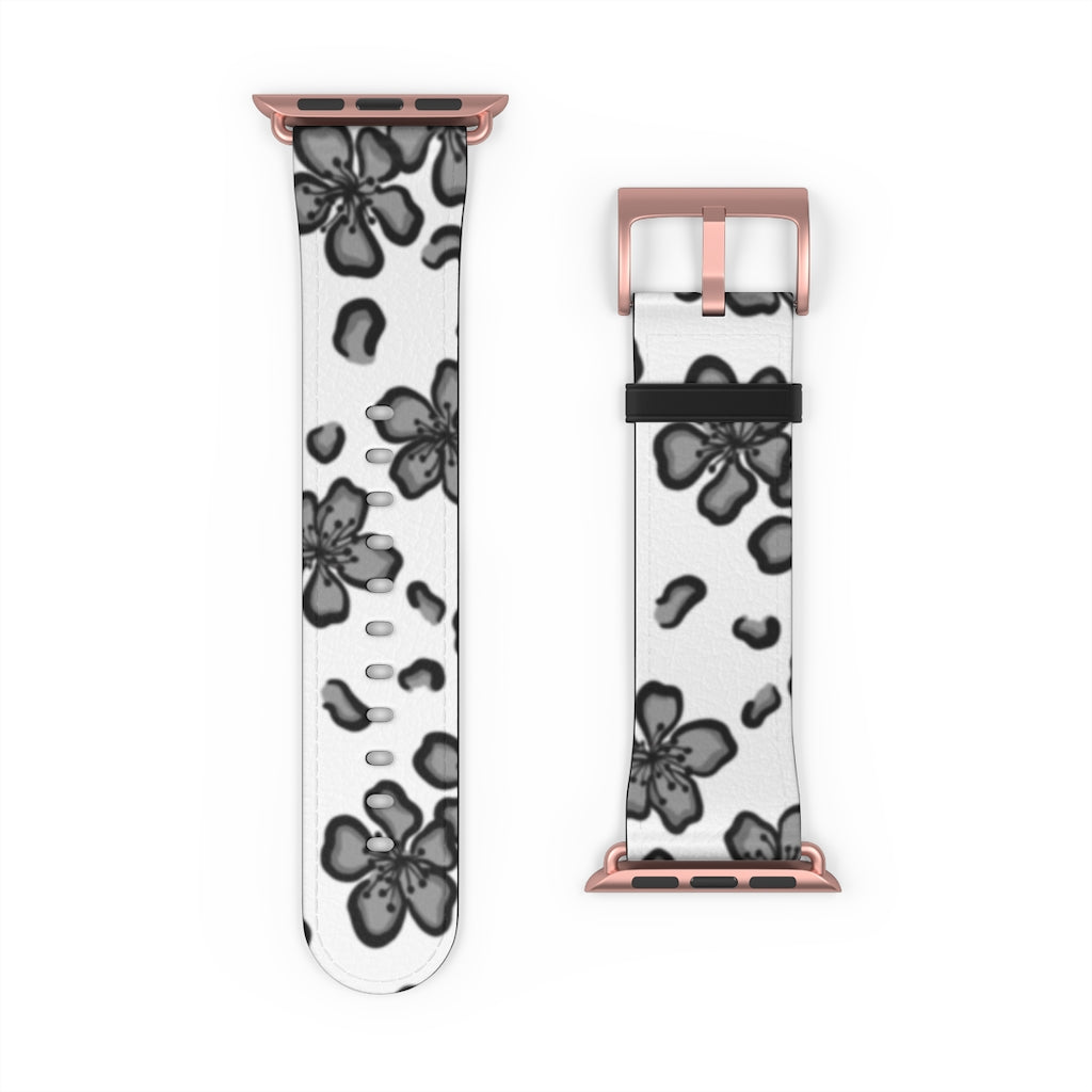Premium Jungle Ulei Apple Watch Band - Soft Silicone Strap for Apple Watch Series 9/8/7/6/SE/5/4/3 - Stylish & Comfortable for Workout, Running, Gym & Daily Wear