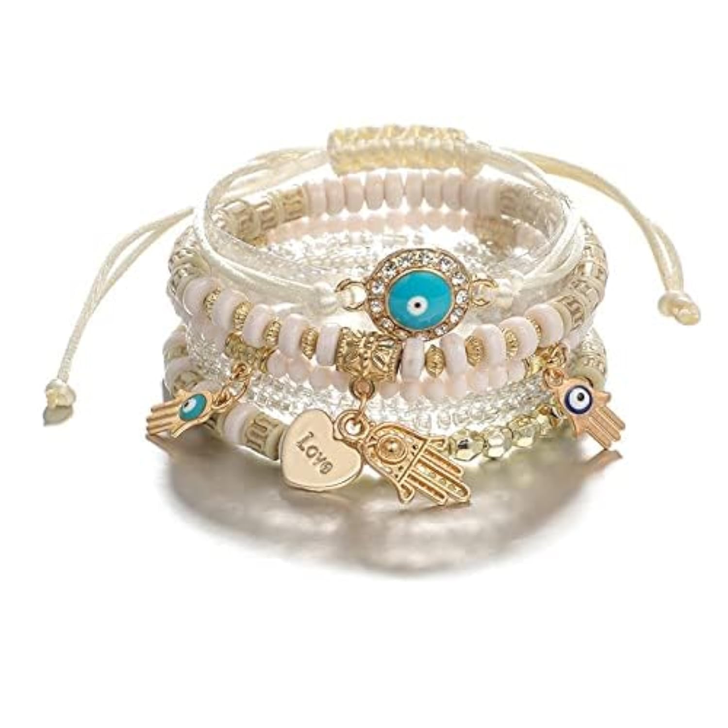 YouBella Evil Eye Bracelet for Women & Girls - Stylish Protection Jewelry for Everyday Wear, Gifts & Spiritual Healing