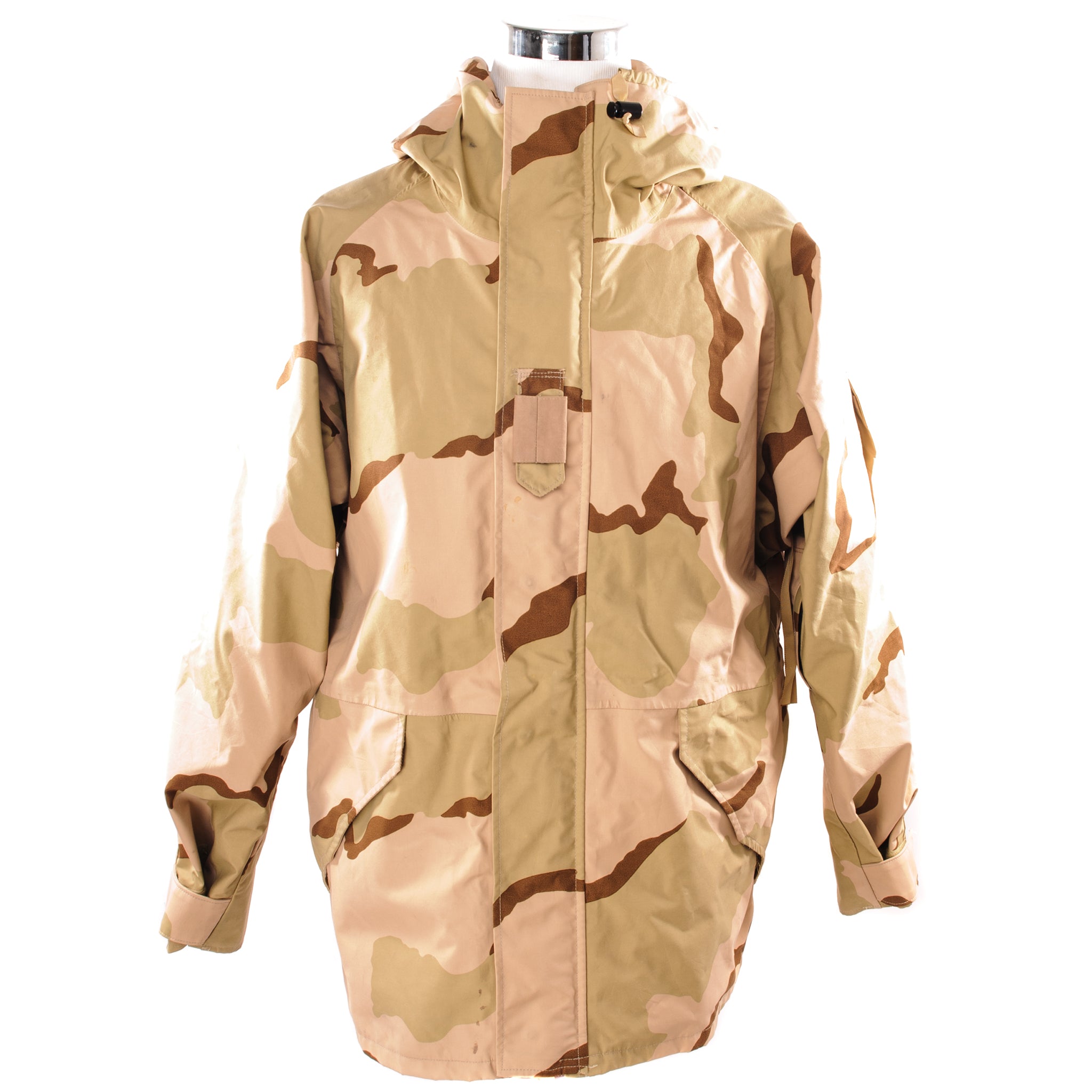 Vintage US Army ECWCS Parka 2004 - Large Regular Size Gore-Tex Waterproof Military Jacket for Outdoor Hiking, Camping & Cold Weather Protection