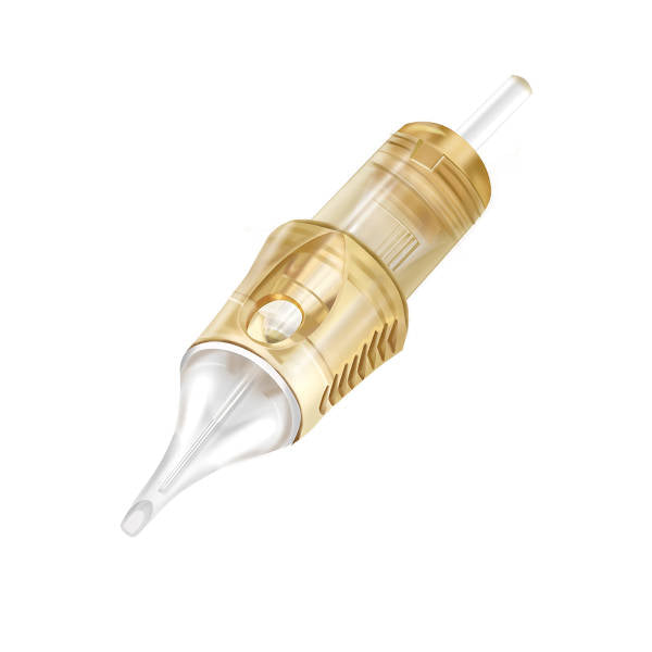 Pepax Lance 5 Round Liner Cartridges - Refillable Ink Cartridges for Tattoo Machines - Perfect for Professional Tattoo Artists & Beginners - Home & Studio Use