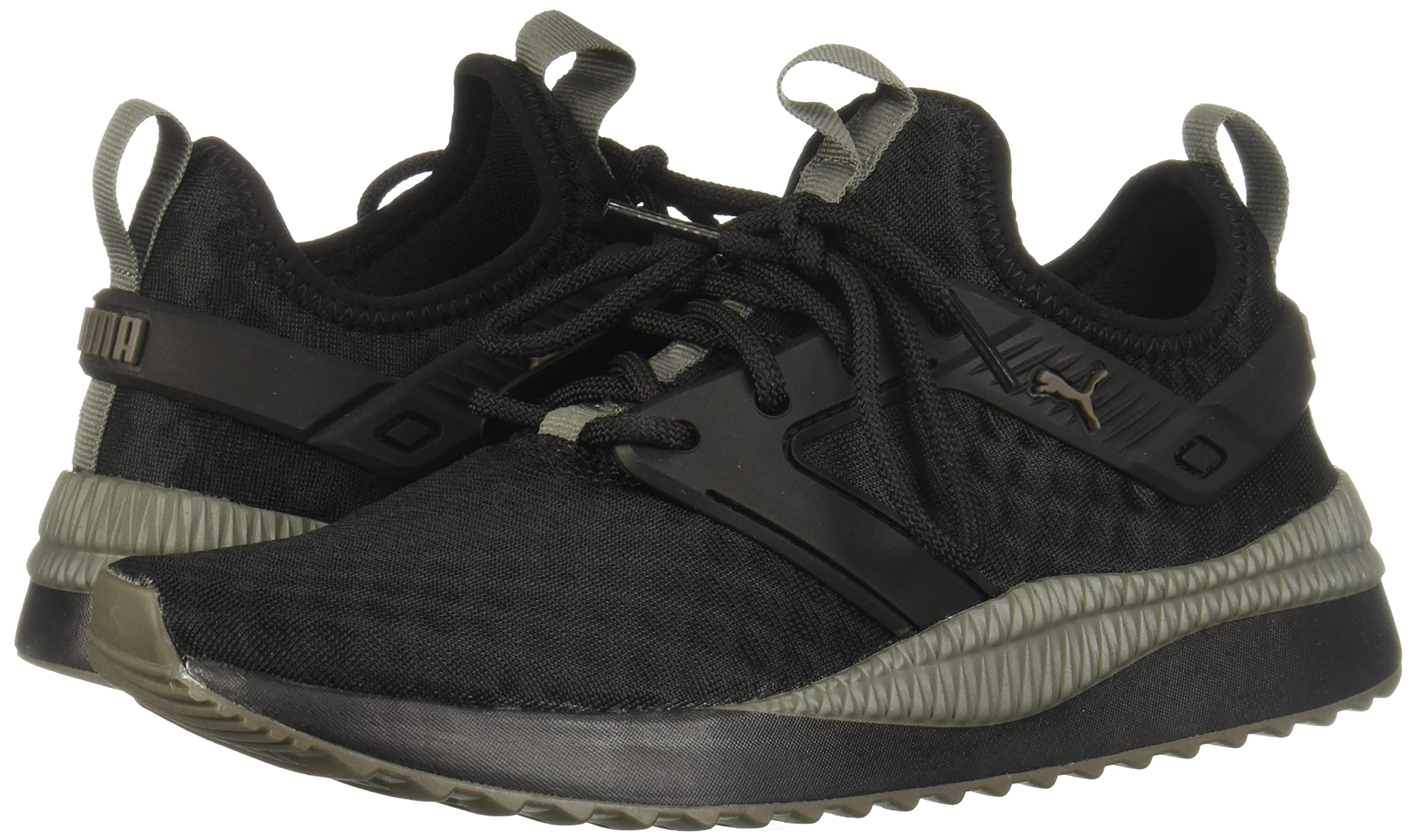 Puma Unisex-Adult Pacer Next Excel Core Sneaker - Black Charcoal Gray Running Shoes Size 7 M US - Lightweight Comfort for Jogging, Gym & Casual Wear