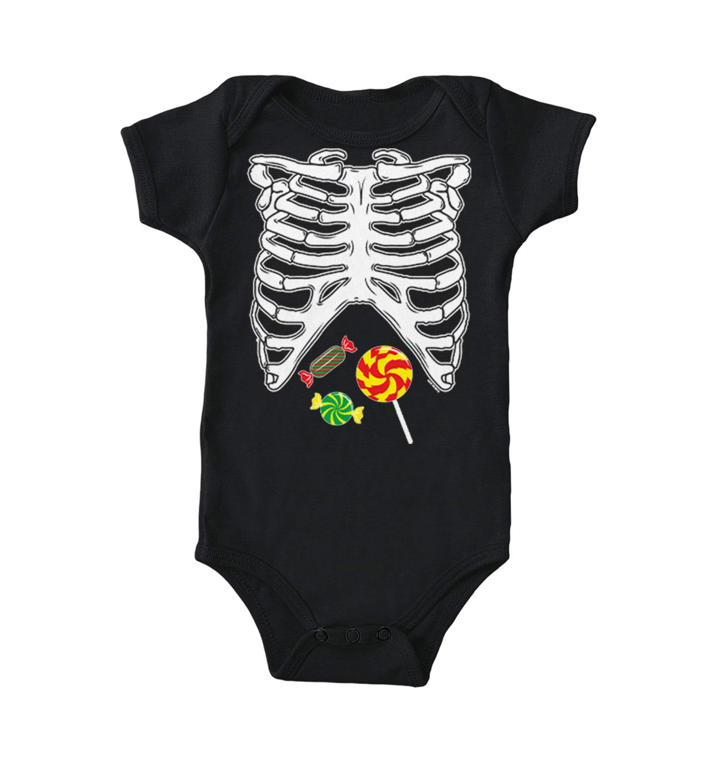 Haase Unlimited Skeleton Ribcage With Candy - Sexy Halloween Bodysuit Costume for Women | Perfect for Halloween Parties, Cosplay & Spooky Events