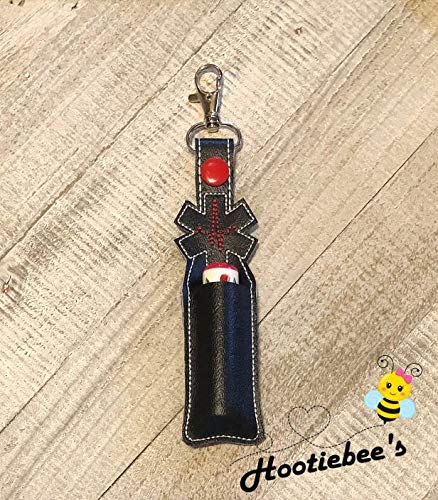 Portable EMS Sanitizer Holder - Hand Sanitizer & Lip Balm Organizer for Purse, Car, and Travel | Compact Hygiene Accessory for On-the-Go Protection