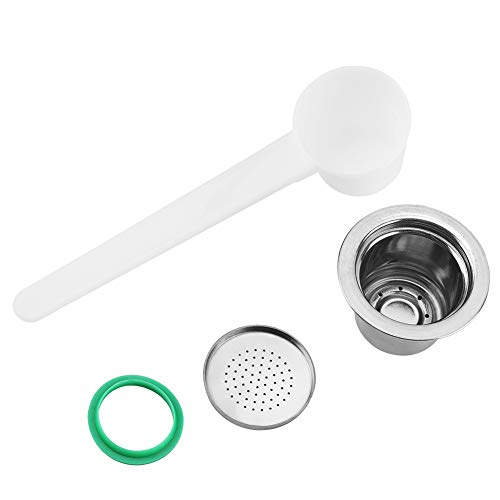 Refillable Stainless Steel Coffee Capsule for Nespresso Machines | Reusable & Eco-Friendly | Perfect for Home, Office, and Travel Use