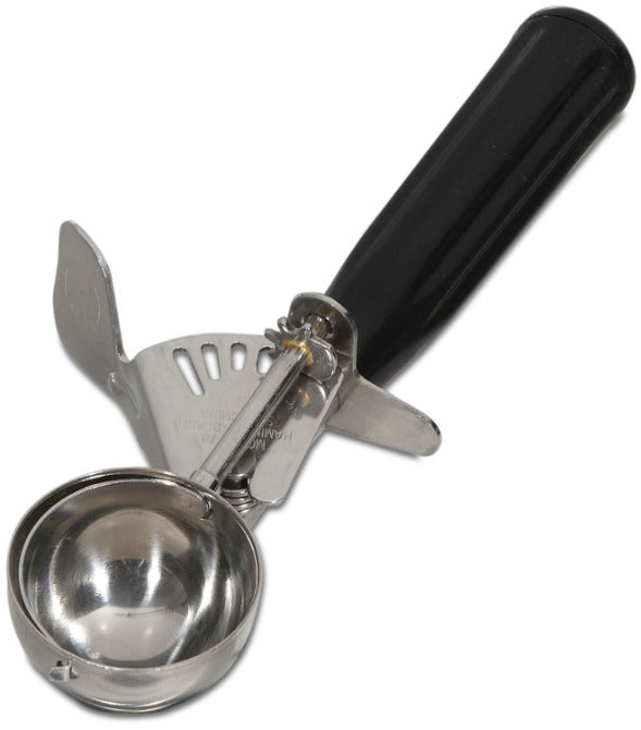 Commercial Disher Scoop - Stainless Steel Ice Cream & Cookie Dough Scoop for Professional Kitchens, Bakeries & Home Use – Perfect for Portioning, Serving & Scooping Ice Cream, Cookie Dough, Mashed Potatoes & More