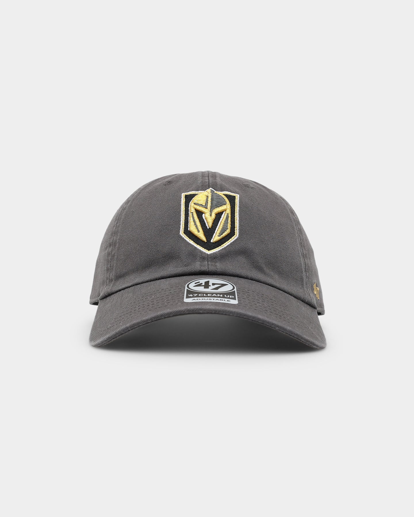47 Brand Vegas Golden Knights 47 MVP Strapback Hat - Adjustable Charcoal Snapback Cap for Men & Women - Perfect for Game Day, Sports Events & Casual Wear