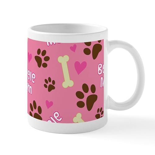 White - Beagle Mom Gift Mugs